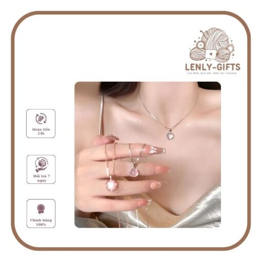 Dây Chuyền Kim Cương Mặt Dây Chuyền