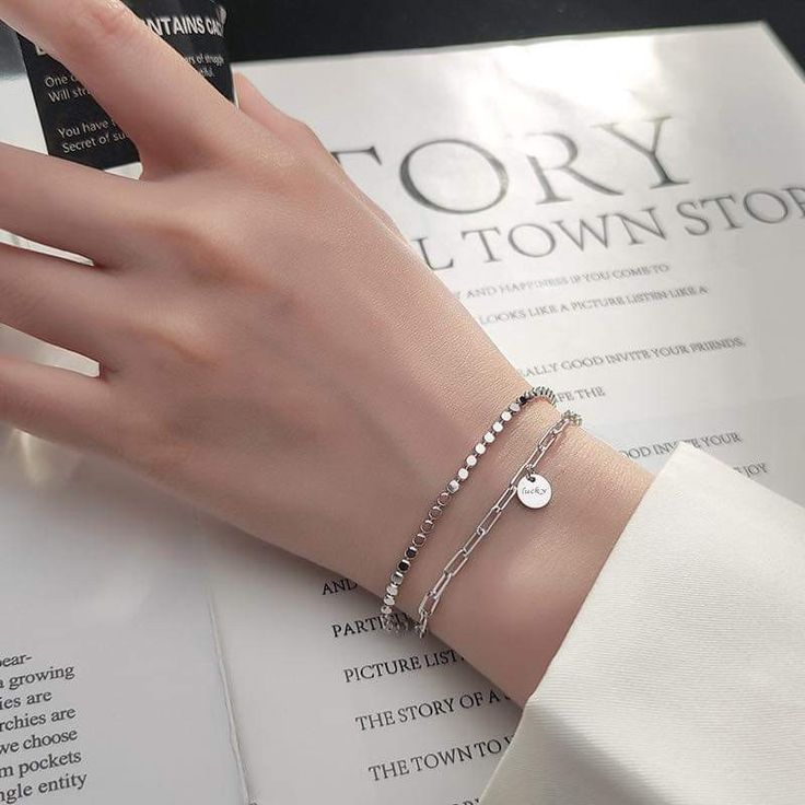 Lắc tay bạc nữ giá bao nhiêu-Lắc bạc 2 dây